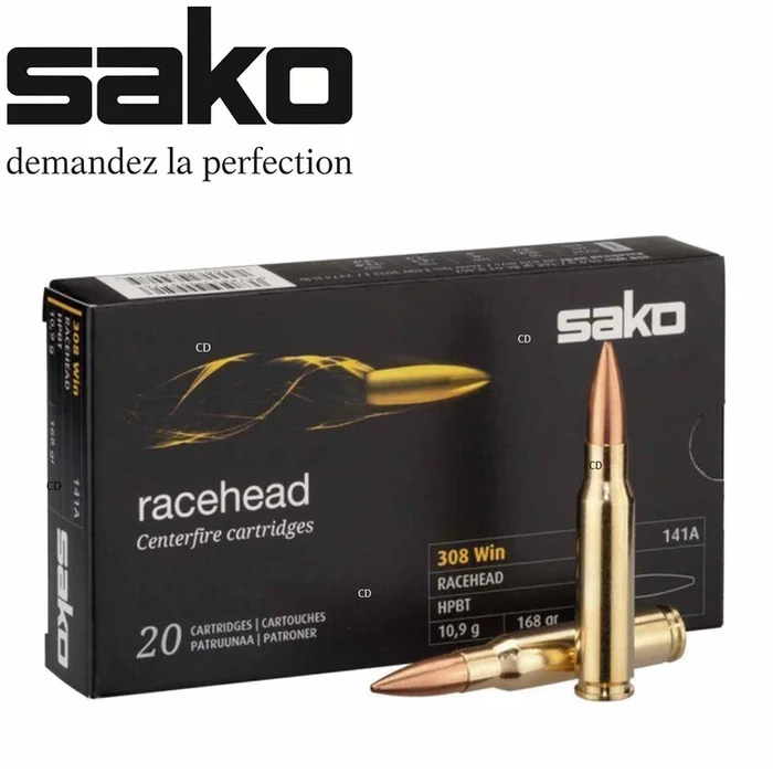 Balles Sako Racehead 300 BLK Subsonic 220 Grains Par 20