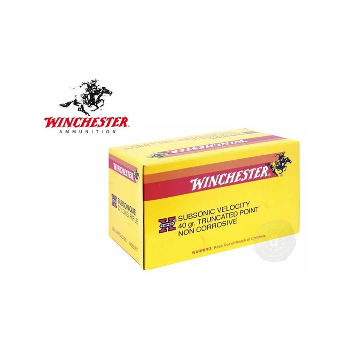 BALLES SUBSONIC PLOMB 22LR WINCHESTER PAR 500