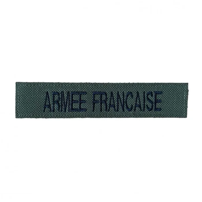 Bande patronymique Armée Française Velcro