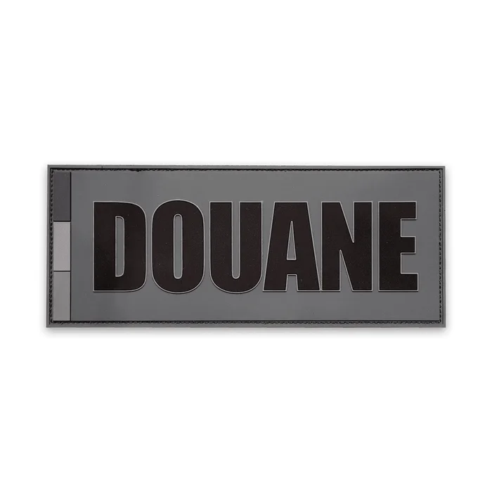 Bandeau de poitrine BV Douane PVC 10 x 4 cm