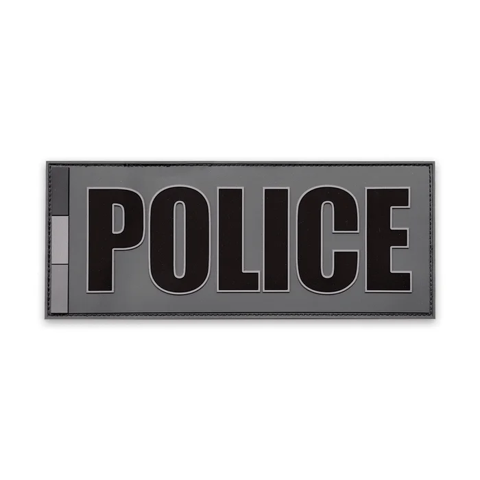 Bandeau de poitrine BV Police PVC 10 x 4 cm