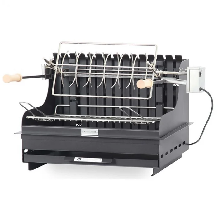 Barbecue Charbon Le Marquier Mendy Acier 54x32cm