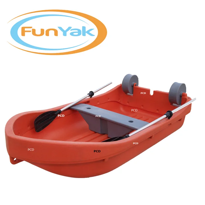 BARQUE FUN YAK CAURIE 2M00 + AVIRONS