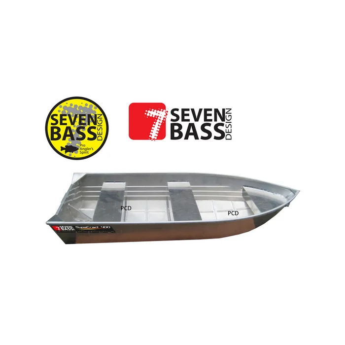 BARQUE SEVEN BASS ALU SUPACRAFT 400