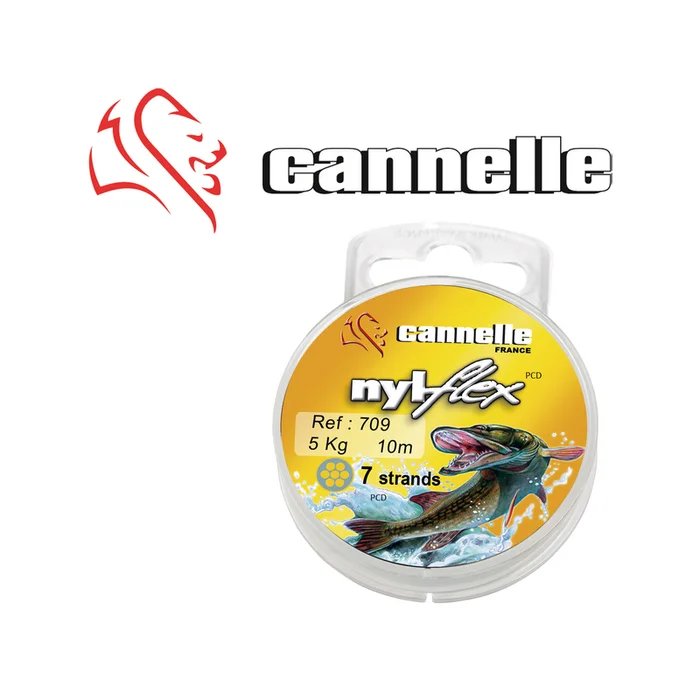 BAS DE LIGNE ACIER CANNELLE NYFLEX C709 10M