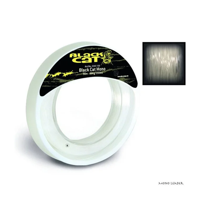 Bas de ligne Black Cat Mono Leader 50m