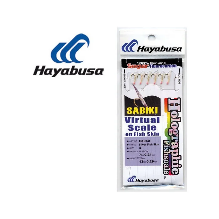 BAS DE LIGNE HAYABUSA EX040 6 EMPILES