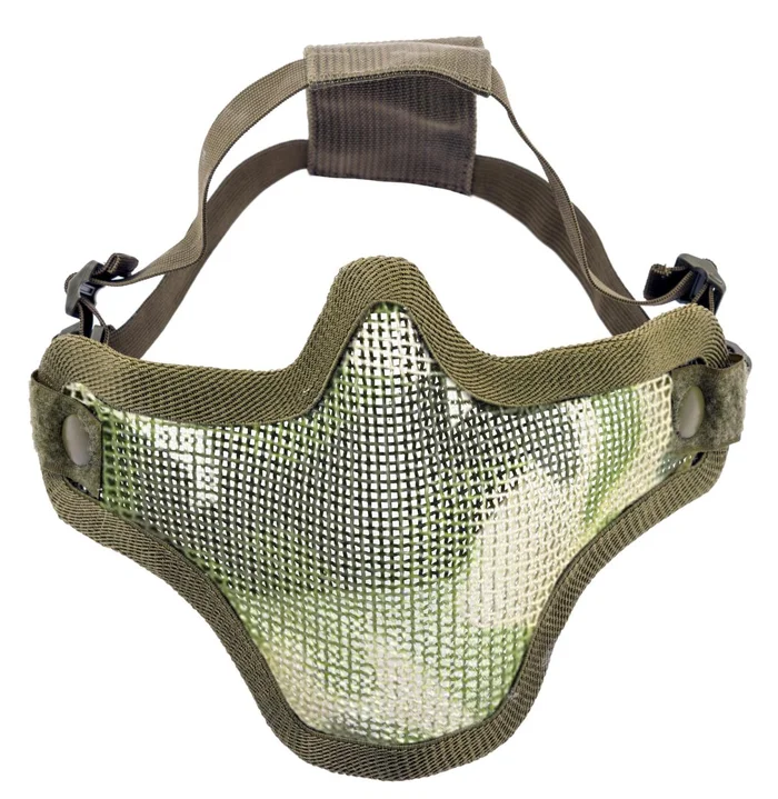 Bas de masque grillage v1 – olive