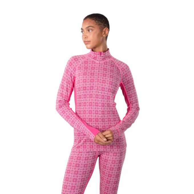 Baselayer femme Kari Traa Rose Light HZ – Berry Pink – Image 4