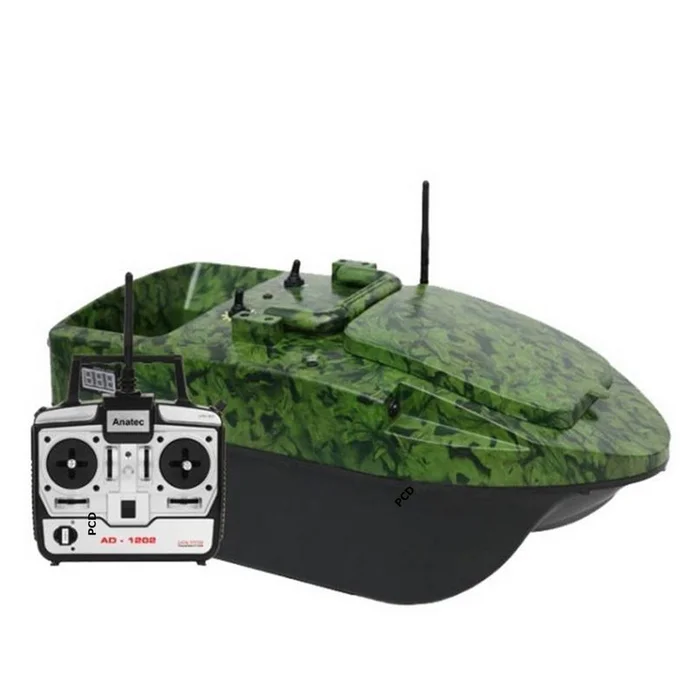 Bateau d’Amorçage Anatec PacBoat Start’R Evo Camo Ivy + Télécommande AD1202