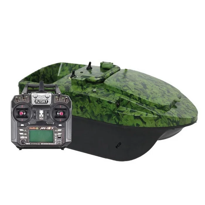 Bateau d’Amorçage Anatec PacBoat Start’R Evo Camo Ivy + Télécommande AN-I6X