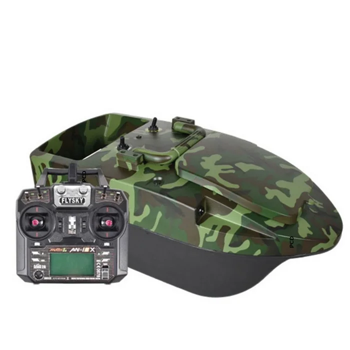 Bateau d’Amorçage Anatec PacBoat Start’R Evo Forest Camo + Télécommande AN-I6X