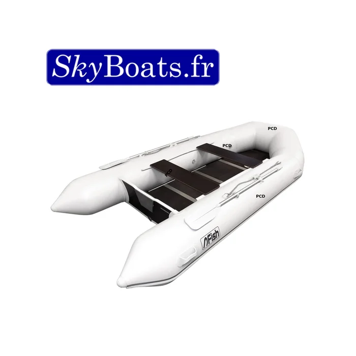 BATEAU PNEUMATIQUE SKYBOATS F360 BLANC