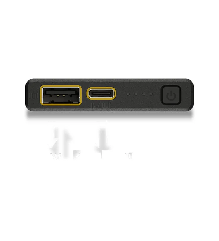 Batterie externe en carbone CARBO 10000 – 10000mAh