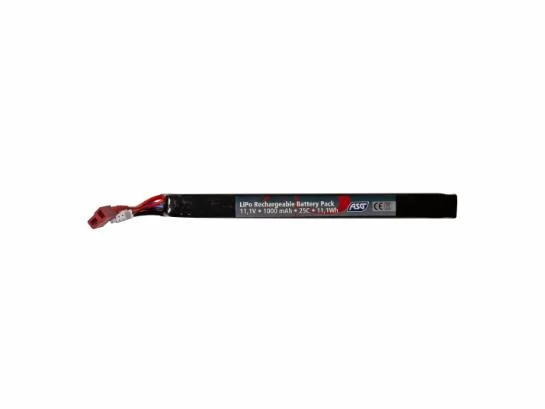 BATTERIE LI-PO 11.1V 1000MAH 1 STICK T-DEAN EVO