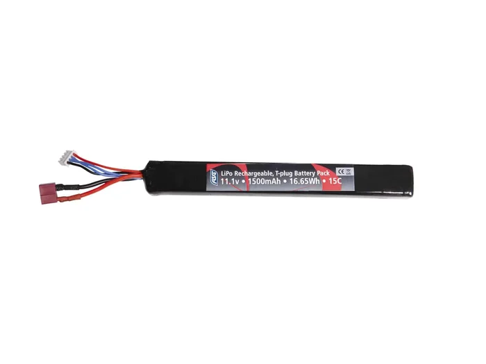 BATTERIE LI-PO 11.1V 1500MAH16.65 wH T-Plug 1 STICK