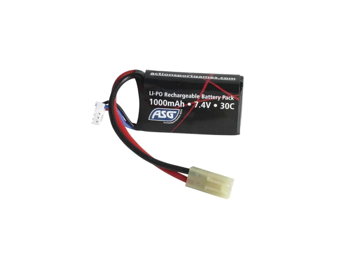 BATTERIE LI-PO 7.4V 1000MAH 1 STICK COMPACTE