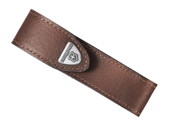 BEL 4.0547 ETUI VICTORINOX 4 A 10 PIECES CUIR MARRON