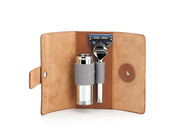 BELRT1F TROUSSE RASAGE DE VOYAGE MUHLE TRAVEL FUSION CAMEL