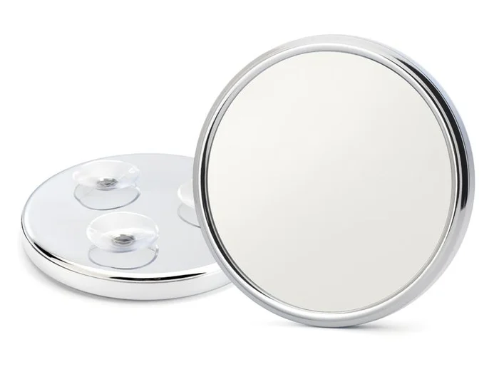 BELSP2 MIROIR A VENTOUSES MUHLE Ø 15CM GROSSISSEMENT X5