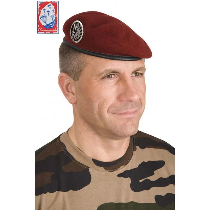 Béret Militaire Commando Troupes Aéroportées