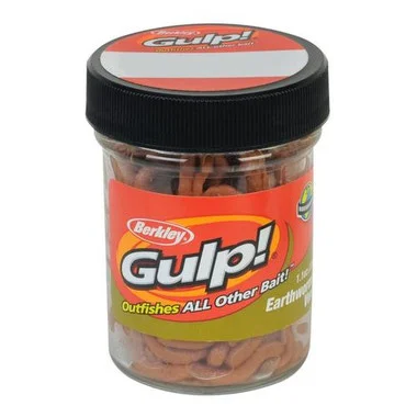 Berkley Gulp! 4in Earthworm Jar – Marron