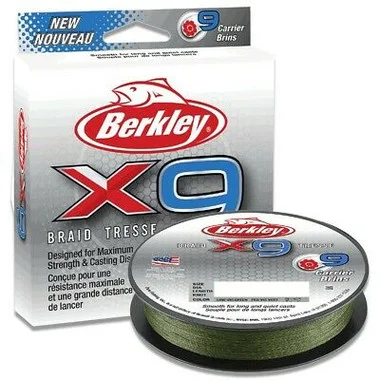 Berkley x9 Braid 150m Low-Vis Green