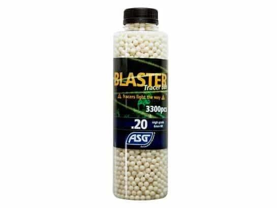 BILLES 0.20G BLASTER TRACANTES VERTES EN BOUTEILLE DE 3300