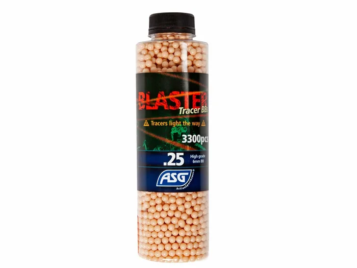 BILLES 0.25G BLASTER TRACANTESROUGES EN BOUTEILLE DE 3300