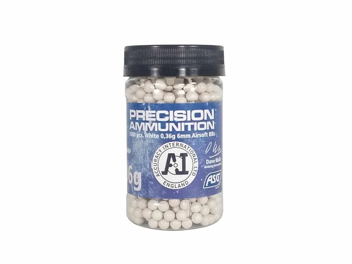 BILLES 0.36G ACCURACYBLANCHES EN POT DE 1000