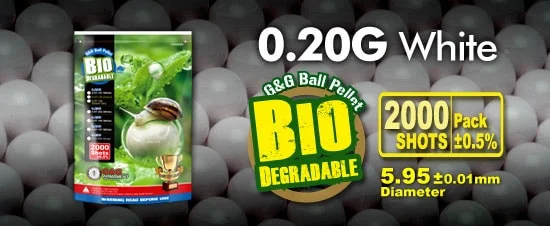BILLES BIO 0.20G BLANCHES EN SACHET DE 2000
