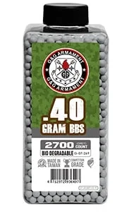 BILLES BIO 0.40G GRISES EN BOUTEILLE DE 2700
