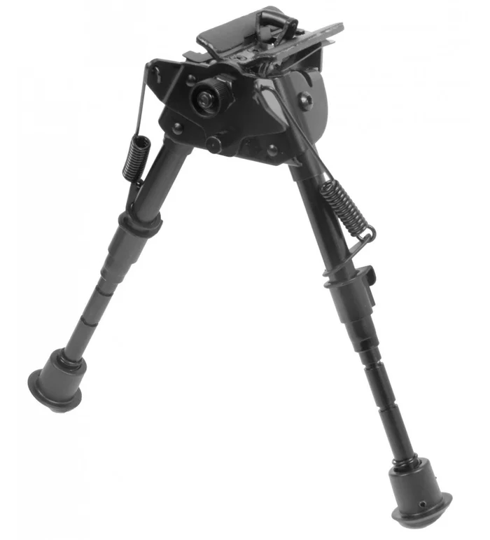 Bipied tête articulée ou fixe 5 positions 15-22 cm
