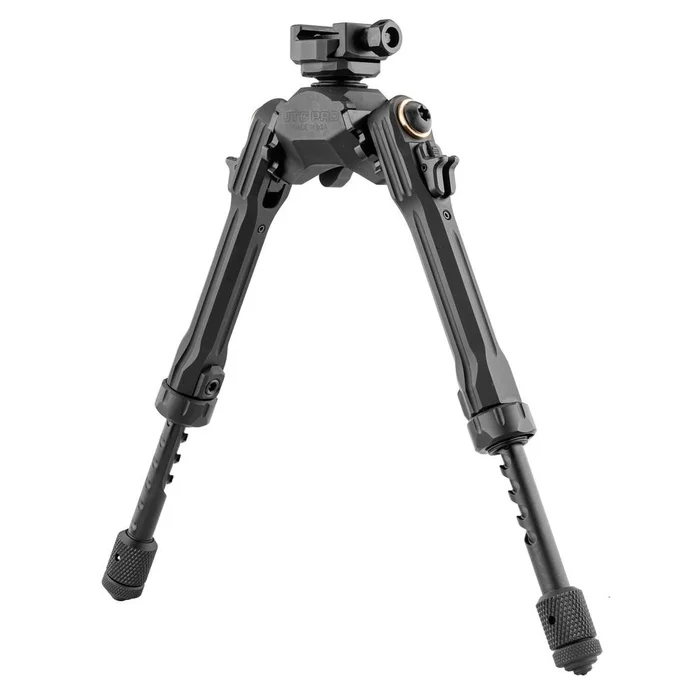 Bipied UTG PRO TBNR 18-22 cm – Réglable et Robuste – Stabilité Optimale pour Tir de Précision