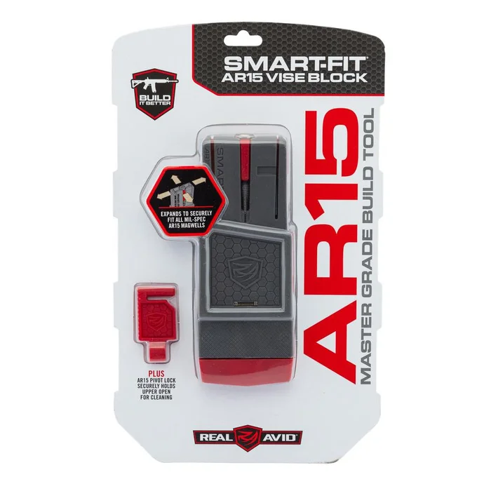 Bloc d Étau Real Avid Smart Fit – Ajustement Universel – Fixation Sécurisée – Pour un Nettoyage et Entretien Faciles