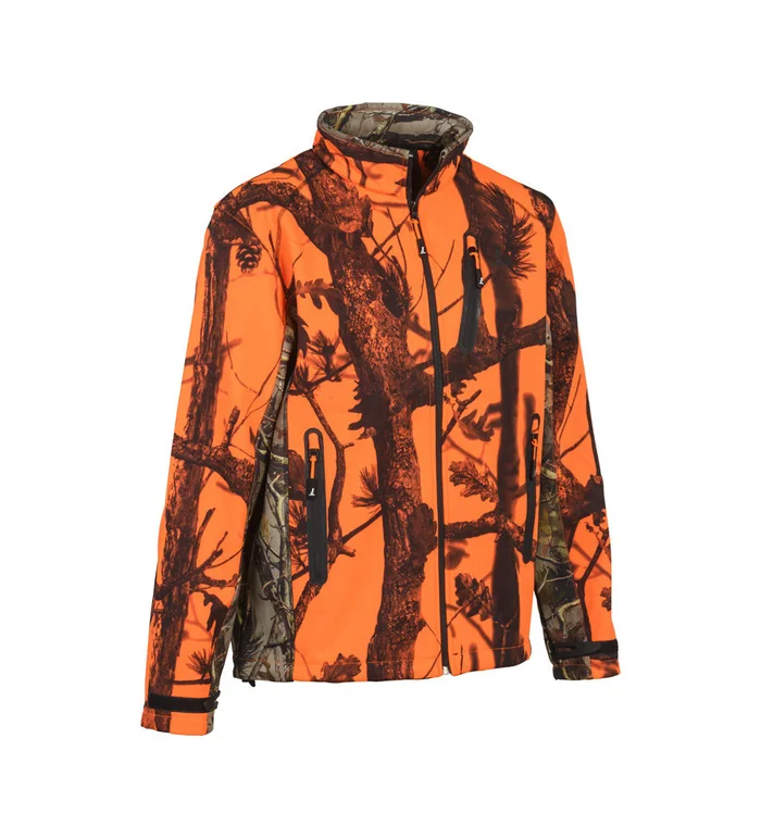 Blouson chasse softshell ghostcamo