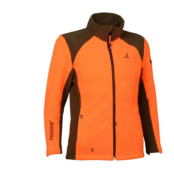 Blouson Polaire Enfant Percussion Orange