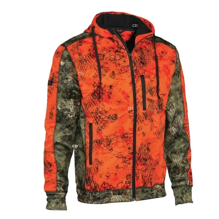 Blouson Zippé Enfant Pro Hunt Verney-Carron Wolf Snake Blaze /Snake Forest