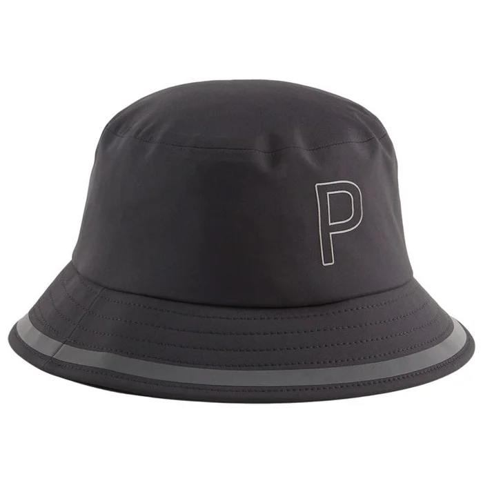 Bob Puma Golf Drylbl Storm Bucket Cap Black