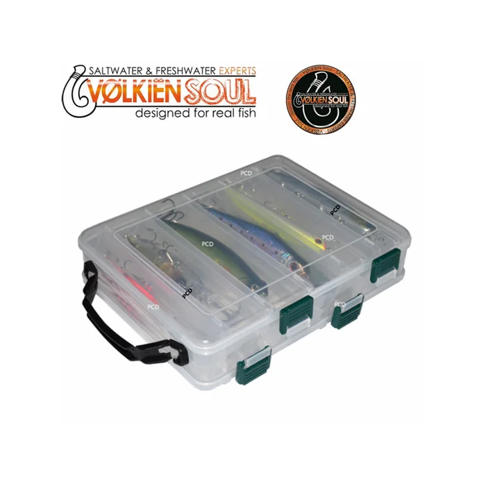 BOITE A LEURRES REVERSIBLE VOLKIEN SOUL 7+7 CASES