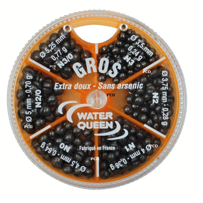 Boite De Plombs 6 Cases GM Ragot