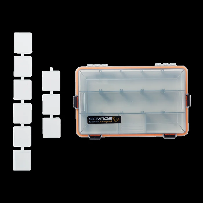 Boite de rangement Savage Gear WP Lurebox 4B Smoke
