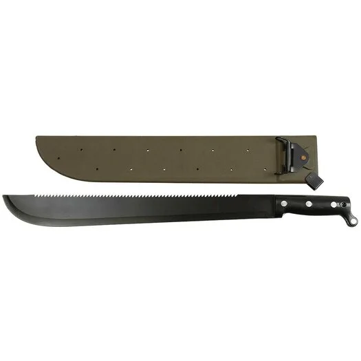 Bolo Machette US MFH avec Lame de scie et housse