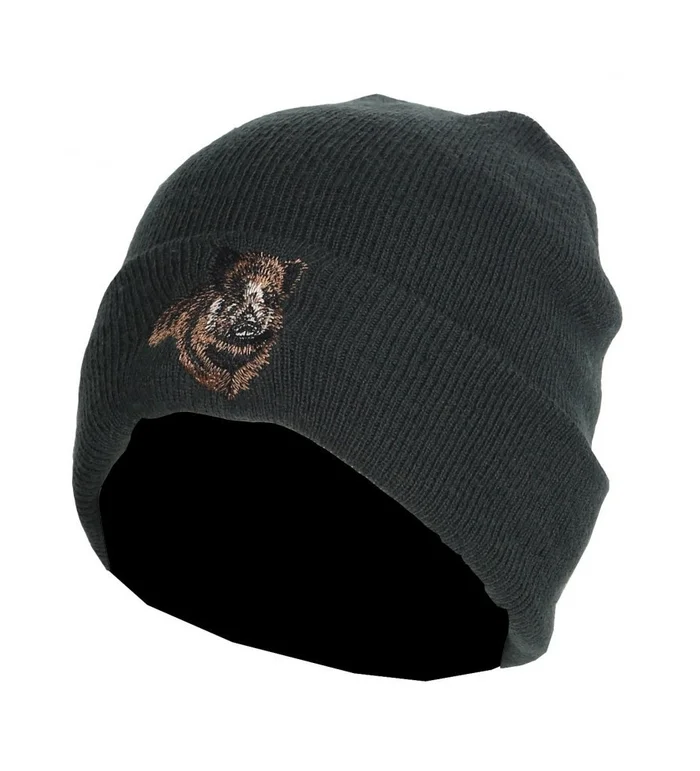 Bonnet enfant brodé sanglier