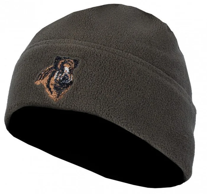 Bonnet polaire kaki sanglier TREELAND