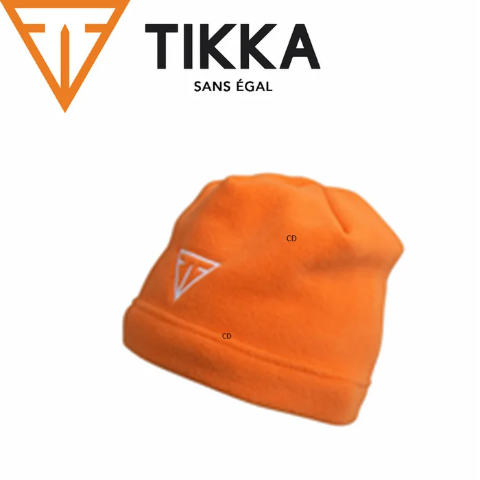 Bonnet Polaire Réversible Tikka Orange Et Bleu