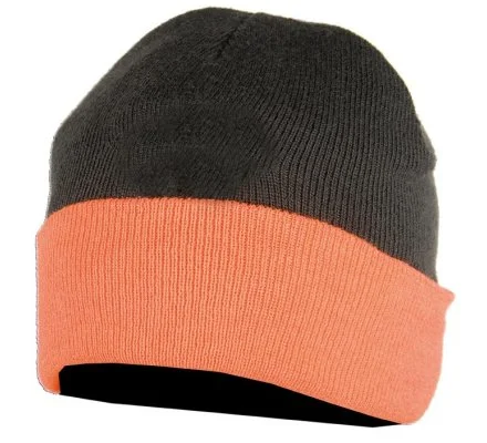 Bonnet réversible enfant kaki/ orange SOMLYS