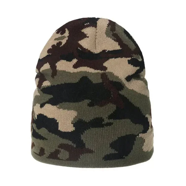 Bonnet ski camouflage