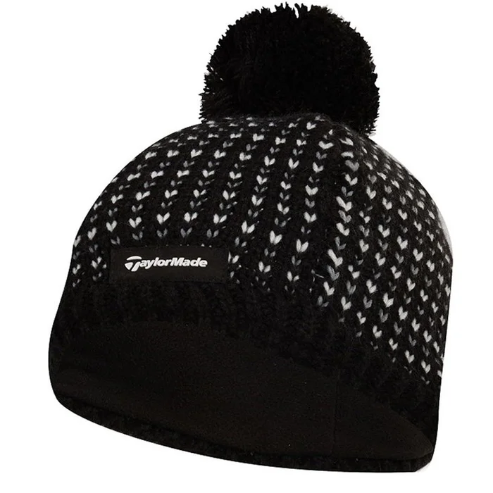Bonnet Taylormade Ladies Beanie Black