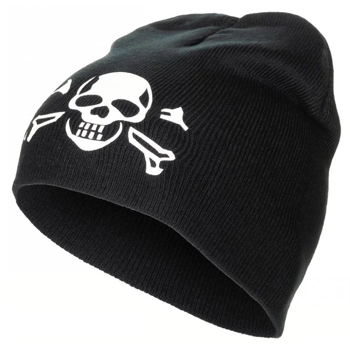 Bonnet Tête de mort Noir